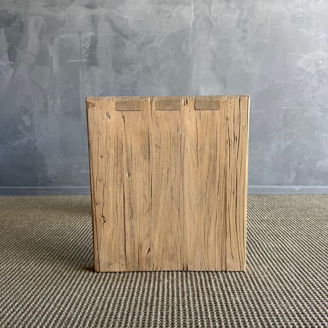 Reclaimed Waterfall Table 22" For Sale In Los Angeles - Image 6 of 9
