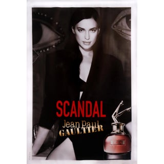 2019 French Perfume Poster - Scandal (Perfume) by Jean-Paul Gauthier, Model: Irina Shayk For Sale