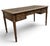 Sligh-Lowry Furniture Co. Vintage Hollywood Regency Sligh Lowry Leather Top Writing Desk For Sale - Image 4 of 15