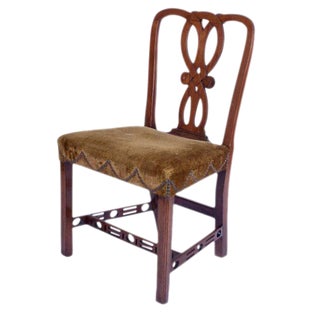 Circa 1770 George III Period Side Chair For Sale