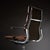 1970s French Period Mid-Century Modern Desk Chair, Leather and Chrome, Circa 1980 For Sale - Image 5 of 9