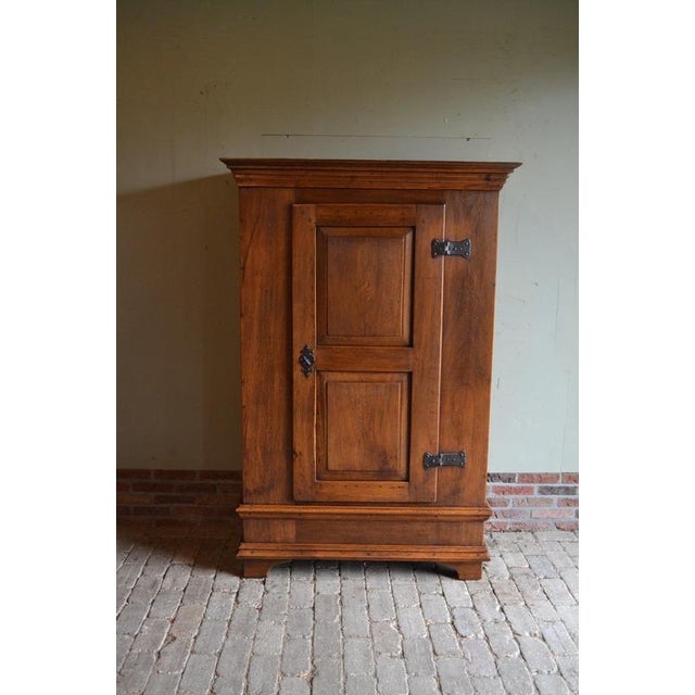 Antique Oak Spindle Cupboard For Sale - Image 10 of 10
