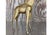 Vintage Hollywood Regency Brass Giraffe Sculpture For Sale - Image 12 of 13