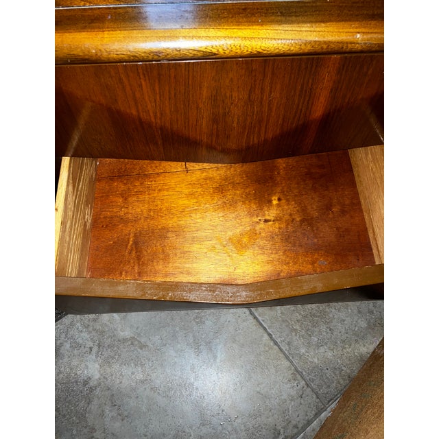 Mid Century Modern Diamond Front Nightstands For Sale - Image 14 of 18