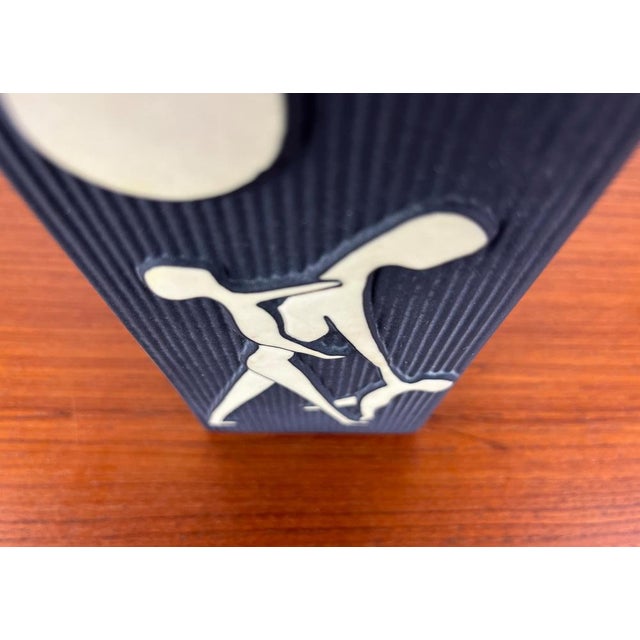 Mid-Century Danish You and I Series Studio Pottery Vase by Svend Aage Holm Sørensen for Søholm, 1950s For Sale - Image 16 of 18