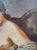Antique Mythological Oil Painting Portrait of a Goddess For Sale - Image 9 of 14
