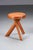 This stool is a striking example of Pierre Chapo's craftsmanship, featuring the S13a model from the 1970s, made in France....