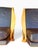 Pair of Danish Modern Leather Lounge Chairs | Sculpted Maple Frames | Brown Leather With Tufted Backs | C. 1960s For Sale - Image 16 of 18