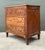Brown Vintage Louis XV Fluted Chest of Drawers For Sale - Image 8 of 12