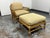 McGuire Furniture Cathedral Lounge Chair + Ottoman, Vintage For Sale In San Francisco - Image 6 of 12