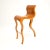 Mid-Century Modern Vintage Laminated Sculptural Bar Stool, 1960s For Sale - Image 3 of 12