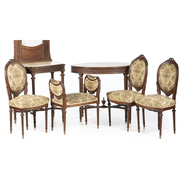 Living Room Furniture, Set of 6 For Sale - Image 5 of 8