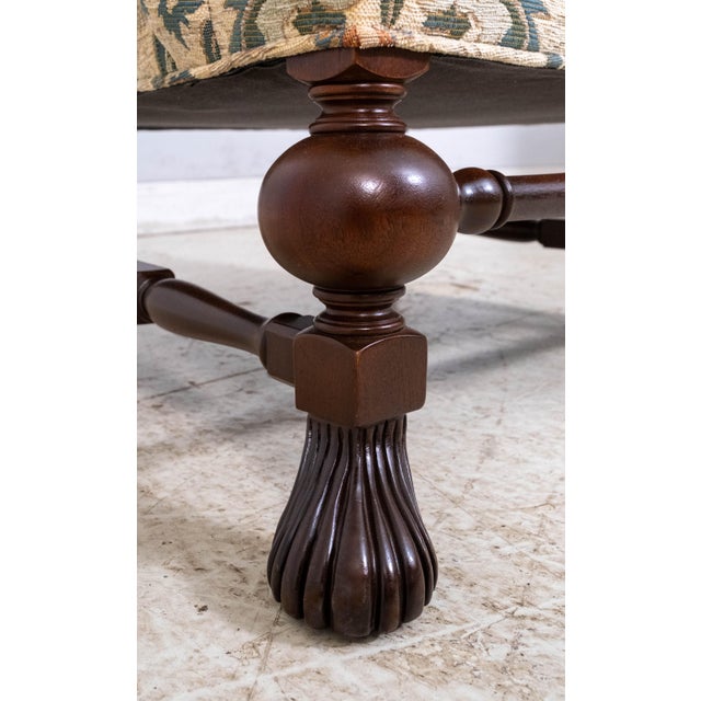 Baker Stately Homes Collection Mahogany Winged Throne Chairs For Sale - Image 11 of 18