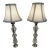 1940s Hollywood Regency/Art Deco Marble Base Boudoir Lamps - a Pair For Sale