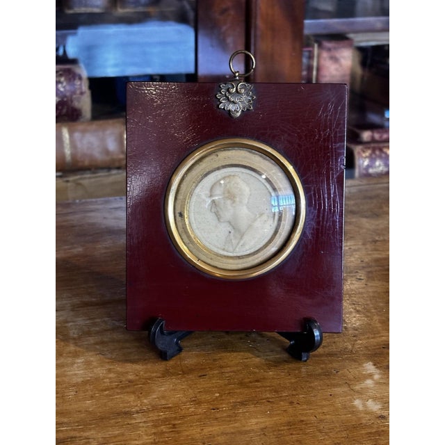 Georgian Framed Grand Tour Portrait, 1819 For Sale - Image 4 of 10