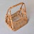 Mid-Century Italian Albini-Style Bamboo Magazine Basket For Sale - Image 10 of 11