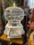 Vintage Indo-French White Metal Bird Cage With Hand Made Bird Figurines For Sale - Image 10 of 11