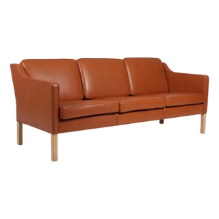 Model 232 3-Seater Sofa attributed to Børge Mogensen for Fredericia For Sale