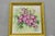 Late 20th Century Mary Wilson French Hand Painted Porcelain Plaque Pink Rose Flower Painting (A) For Sale - Image 17 of 17