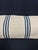 Contemporary Turkish Hemp Pillow Cushion Natural Beige Blue Cushion Cover 14x45 For Sale - Image 3 of 4