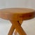 1970s Vintage S31 Stool in Elm attributed to Pierre Chapo, 1970s For Sale - Image 5 of 9