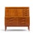 Erling Torvits Mid Century Danish Teak Secretary Desk This secretary measures: 49.25 wide x 18.75 deep x 47.75 inches high...