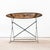 Round Dark Green Metal Folding Dining Table, 1950s For Sale - Image 3 of 8