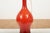 Glass Model 3656 Table Lamp in Red Murano Glass and Parchment Shade from Paolo Venini, 1952 For Sale - Image 7 of 12