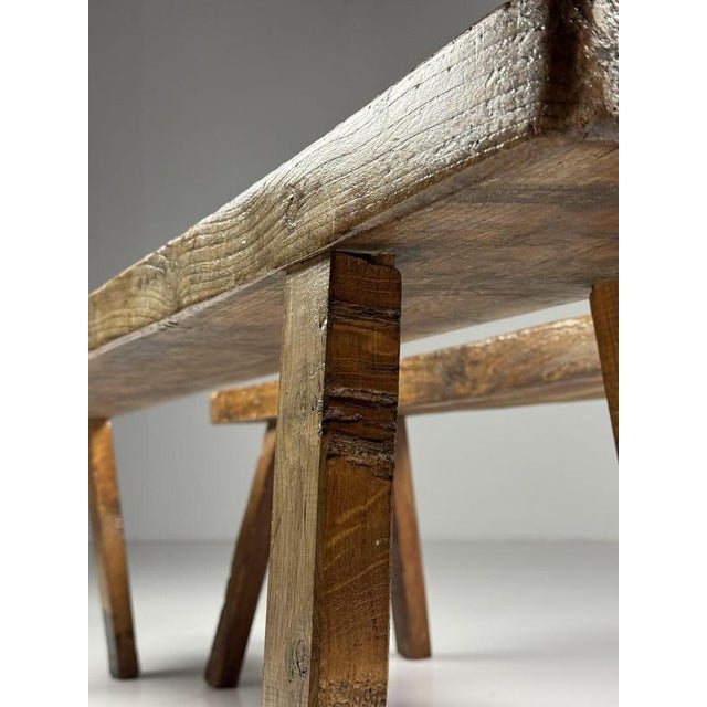 Country Dining Room Benches, Set of 2 For Sale - Image 17 of 18