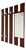 Vintage Danish Wall Coat Rack in Rosewood with Mirror, 1960s For Sale
