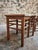 Vintage Workshop Stools in Beech Wood, 1930s, Set of 6 For Sale - Image 13 of 14