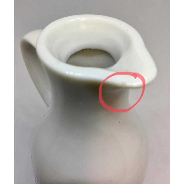 1920s Vintage 1920s Japan Transfer-Ware Sake Pitcher For Sale - Image 5 of 11