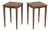 Louis XVI Style Mahogany Side Tables, 2 For Sale