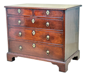 Antique Mahogany Chest of Drawers, 1730
