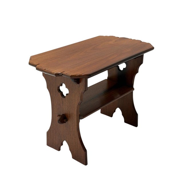 Arts and Crafts Side Table by Alexander J. Kropholler, 1900s For Sale - Image 13 of 13