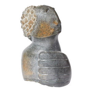 Stone Bust Sculpture by Moses Masaya
