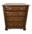 Vintage Antique-Style Record Cabinet with Drawers, 1970s For Sale - Image 10 of 10