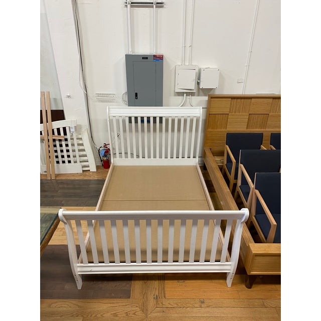 Full Size Morigeau Lepine Convertible Crib Bed Frame Chairish
