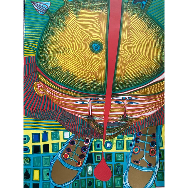 Contemporary 1967 Friedensreich Hundertwasser Exhibition Print by Mourlot For Sale - Image 3 of 8