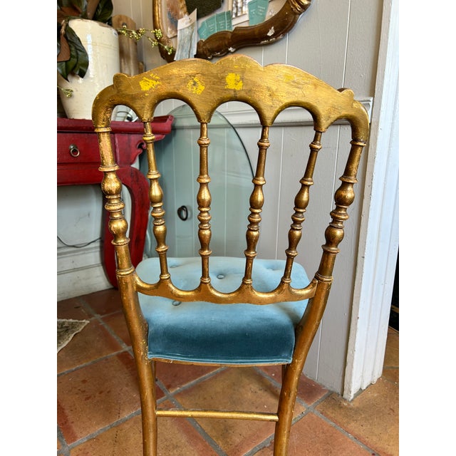 Vintage Small Italian Chiavari Chair For Sale - Image 4 of 11