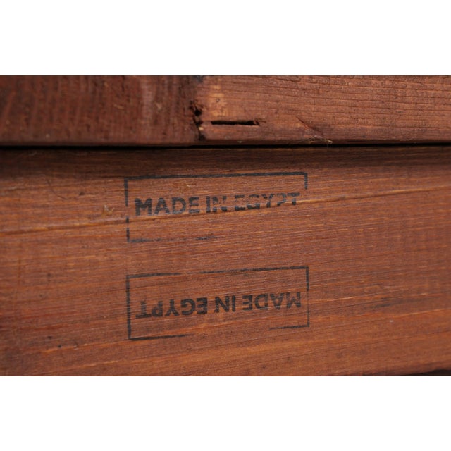 Vintage Marble Top French Louis XVI Style Commode For Sale - Image 18 of 18