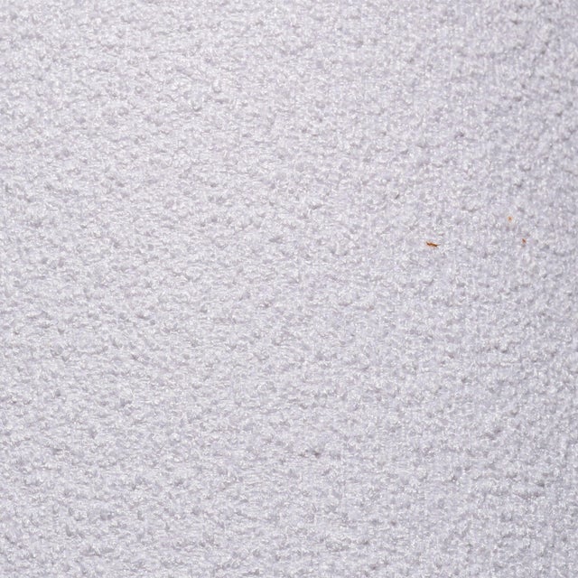 Contemporary Jamie Young Scalloped Lamp Shade in White Linen, Large For Sale - Image 3 of 4