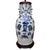 Chinese 19th Century Chinese Blue & White Celadon Glazed Pottery Vase Table Lamps - A Pair For Sale - Image 3 of 12