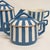 Blue Fox Trott Tea Service by Sarreguemines, France, 1930s, Set of 6 For Sale - Image 8 of 18