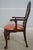 Queen Anne Set of 8 Baker Mahogany Dining Room Chairs For Sale - Image 3 of 12