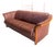Ekornes Stressless Manhattan 3-Seater Leather Sofa Cognac Birch Scandinavian For Sale