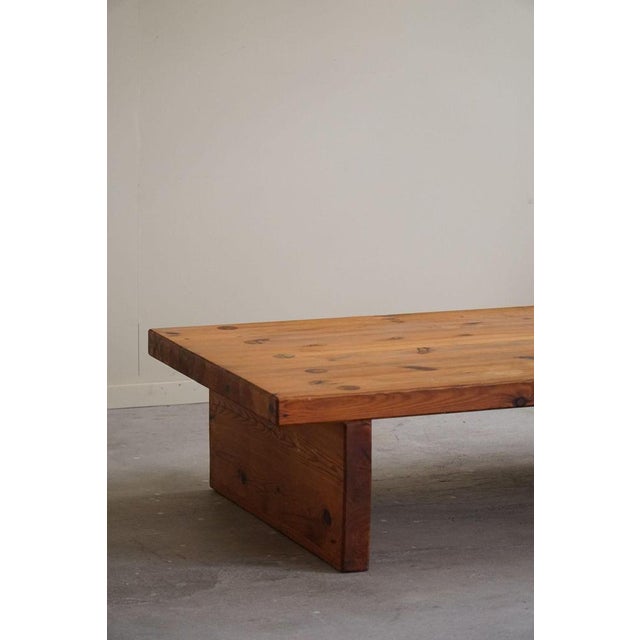 Mid-Century Swedish Sofa Table in Pine by Sven Larsson, 1960s For Sale - Image 3 of 18