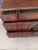 Traditional Walnut Vintage Dresser 5 Drawer on Wheels Dark Tone For Sale - Image 3 of 6