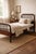 Late 19th Century Antique Spool-Turned Twin Bed Frame With Original Casters – Late 19th Century Bobbin Bed, Solid Wood Cottage Americana For Sale - Image 5 of 8