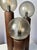 Brown Vintage Model 19 Table Lamp in Wood and Hand-Blown Glass from Temde Leuchten, 1970s For Sale - Image 8 of 9